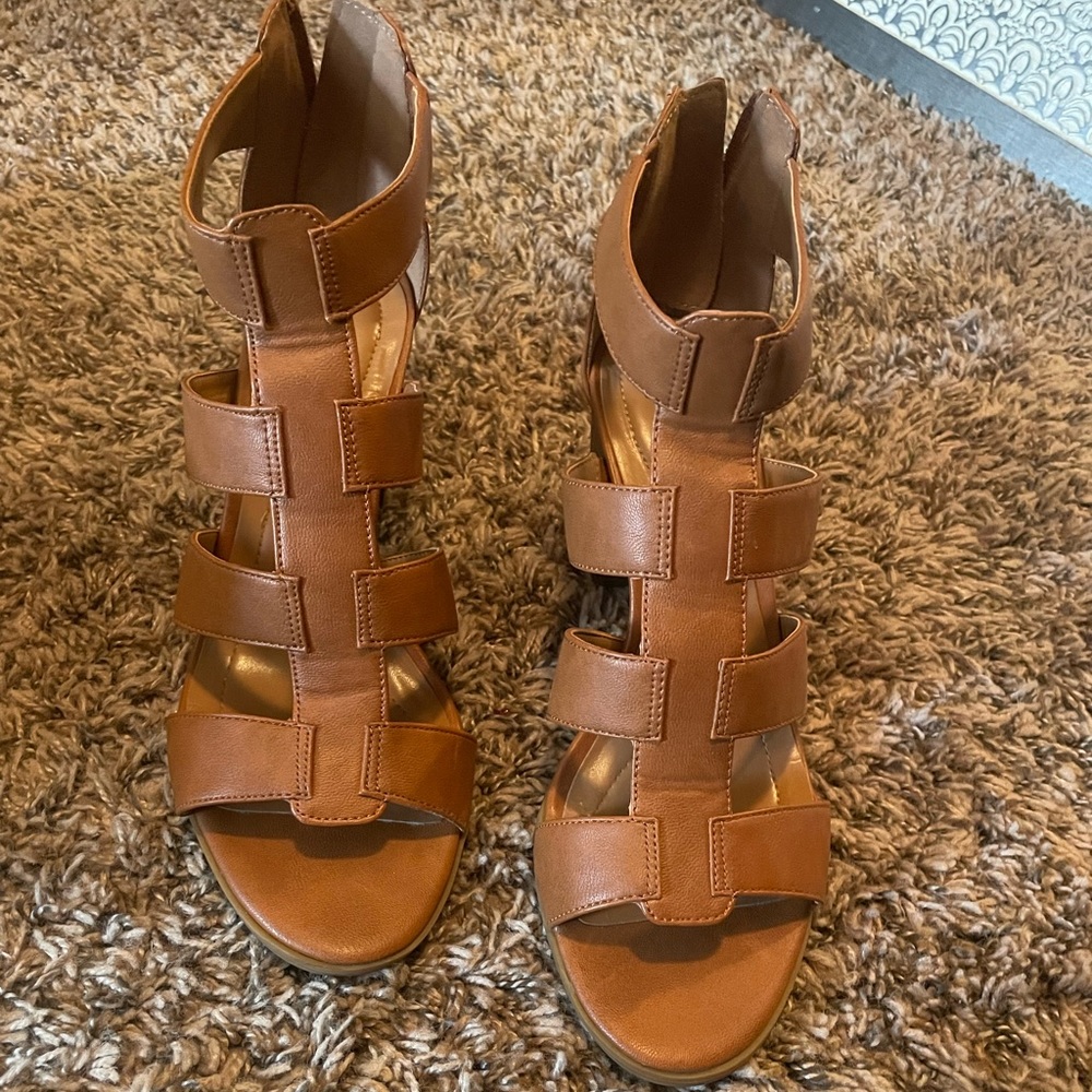 Style & Co. Brown Sandals